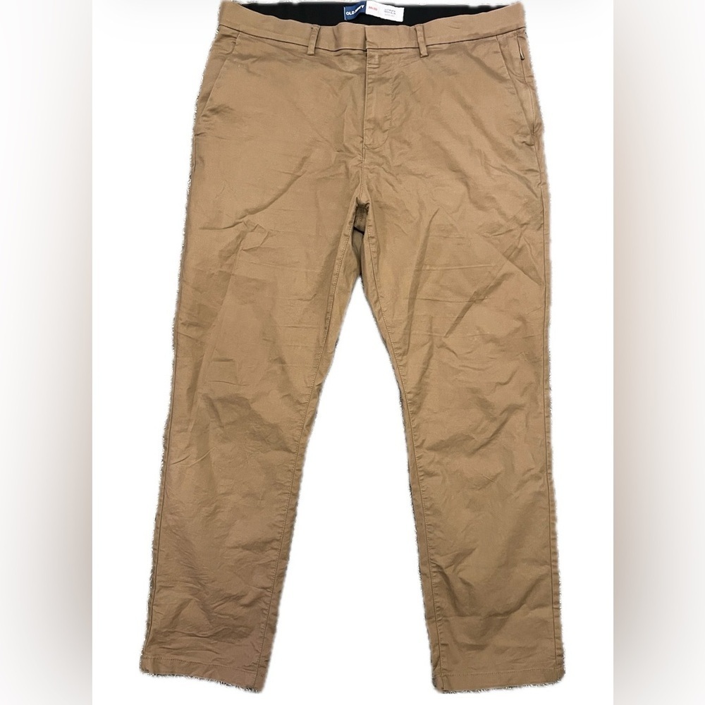Old Navy Men’s Ultimate Tech Slim Chino Pants - 36x30 - Tan